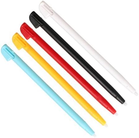 Vktech 5 מחשבים צבעוניים מסוגננים מגע מגע עט מגע מגע עבור נינטנדו Wii U Gamepad