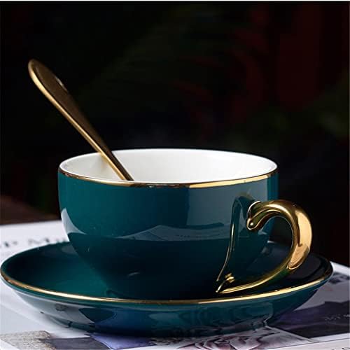HDRZR נורדי קרמיקה סט קרמיקה חרסינה סיר תה ריחני עם מסננת מסננת קומקום פרחוני סט קפה ספל טים