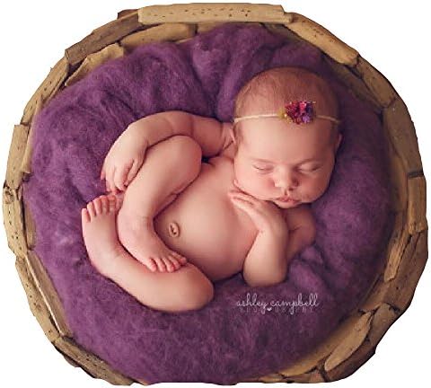 ברייטמניוט מרינו צמר מורגשת עטיפה קבלת שמיכות צמר שכבת צמר נולדת מוך תינוק יילוד צילום צילום סלסול סל מילולית