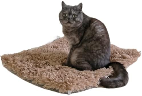מחצלת חתול מחממה עצמית של Petfelix-מחצלת חיות מחמד תרמית ללא החלקה, שמיכת חתולים לחתולים מקורה, בידוד חיצוני רחיץ
