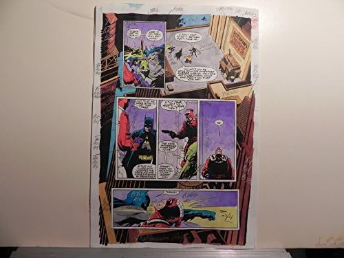עטלף צל באטמן חלק 9 מדריך צבע חתום על ידי אדריאן רוי עם עמ ' 24