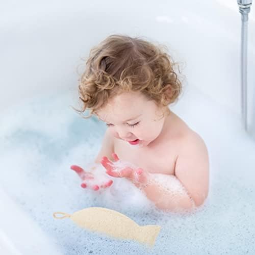 מגבות לתינוקות מרפא מגבות תינוקות 2 יחידות לופיה טבעית ספוג מקלחת לופה ספוג אמבטיה גוף גוף גוף טבעי לופה שטיפת