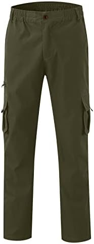 מכנסי מטען קל משקל של גברים מטייל מכנסיים לחימה מכנסיים מכנסיים מכנסיים מכנסיים מכנסיים מכנסיים סרבל לבגדי עבודה 7 כיס