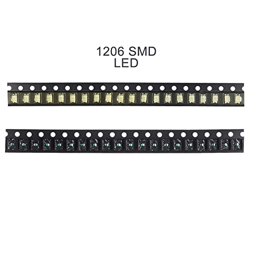 ALINAN 1206 SMD LED LED אורות ערכה מגוונת MINI CHIP 3.2 ממ x 1.6 ממ עבור PCB DC 20mA סופר תאורה בהירה מנורות נורה רכיבי