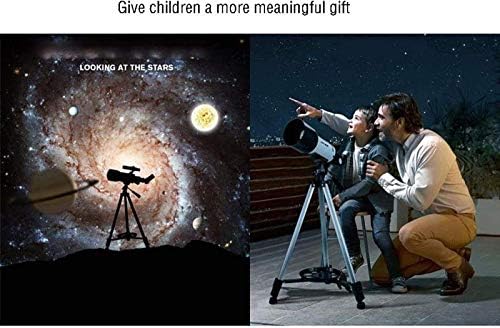 Spacmirrors טלסקופ שבירה, טלסקופ ל- KidsBeginners, צמצם 70 ממ 400 ממ טלסקופ אסטרונומי, טלסקופ נסיעות למבוגרים עם