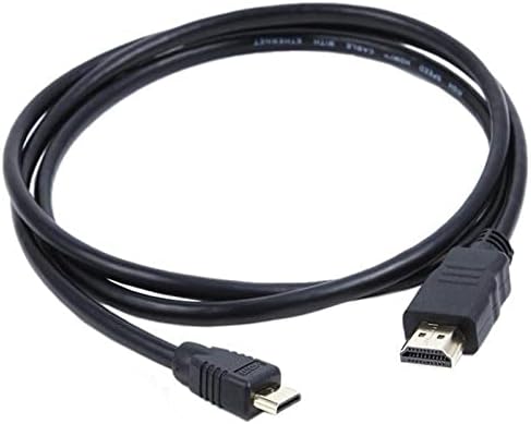 Upbright Mini HDMI עד HDMI כבל כבל תואם למוטורולה דרואיד 3 XT862, 4, RAZR HD, RAZR MAXX HD, X, XYboard 10.1,