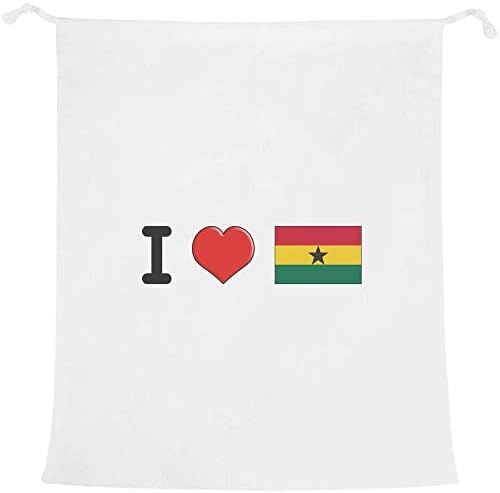 אזידה' אני אוהב גאנה ' כביסה/כביסה / אחסון תיק