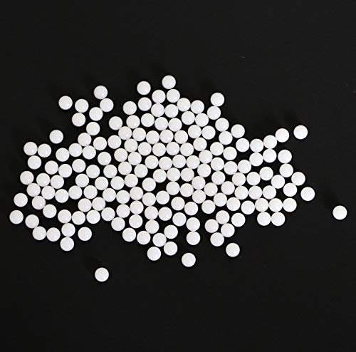 1/8 100 יחידות דלרין פוליאוקסימתילן מוצק פלסטיק נושאות כדורי