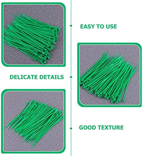 תוויות חוט עניבות דו -עניבה 5 יחידות מיקוד ירוק קשרי מיקוד ירוקים מיוג