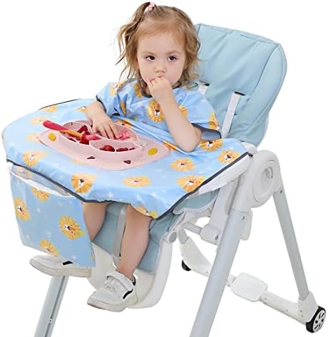 JARAFOM BABY DEANGING BIBS אנטי-יווגי HIGHCHAIR עמיד לכיסא עמיד למים סט כתם עמידות לריח משחק סינר סינר 6-36 חודשים