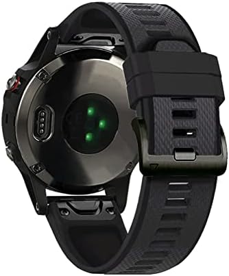 Nibyq 26 22 ממ מתאים מהיר שעון שעון עבור Garmin Fenix ​​6x 6 Pro 5x 5 Plus 3 HR Enduro 935 Silicone Easyfit