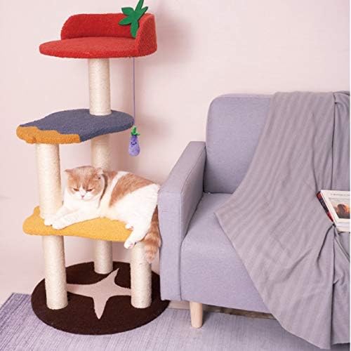 גן חתולי טיפוס מסגרת חתולי קן לחיות מחמד צעצועי וילה גדול חתולי עץ מגדל הדירה גרוד לחיות מחמד ריהוט בית מוצרים