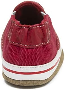 נעליים סוליות רכות של Robeez Baby Boy - דפוס בסיסי של ליאם - 12-18 חודשים