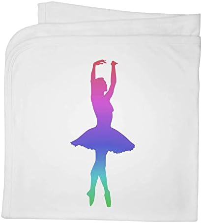 Azeeda 'Ballerina' Colortum 'שמיכה / צעיף כותנה כותנה