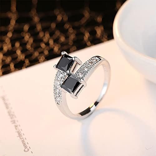טבעות לנשים זירקון טבעת פו יום הולדת הצעת מתנת כלה אירוסין מסיבת טבעת