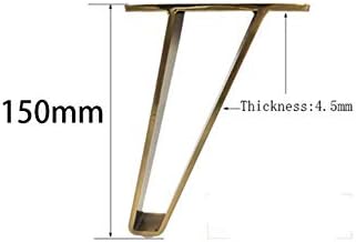 מודרני קישוט ציוד ריהוט רגל שולחן רגל סוגר הגנת כרית תמיכת רגל לספה רגל ריהוט ארון כיסא רגליים 2 יח ' סט בצורת פרסה