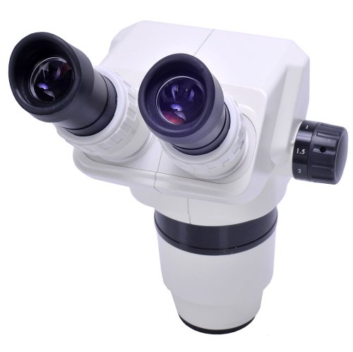 Onlano Premium Zoom Stereo בדיקת מיקרוסקופ - משקפת - OM99 -V7-6.5X -45X - מעמד בום - אור טבעת 80 אור LED