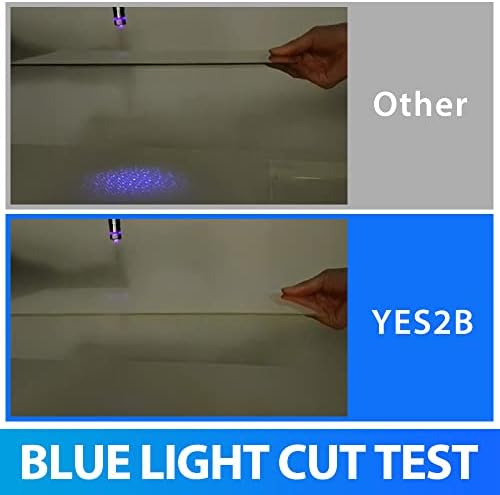 כן 2ב אוניברסלי אלכסוני 25-28 אינץ נשלף אקריליק אנטי כחול אור מסנן עבור מחשב, צג שולחן עבודה, מחשב מסגרת