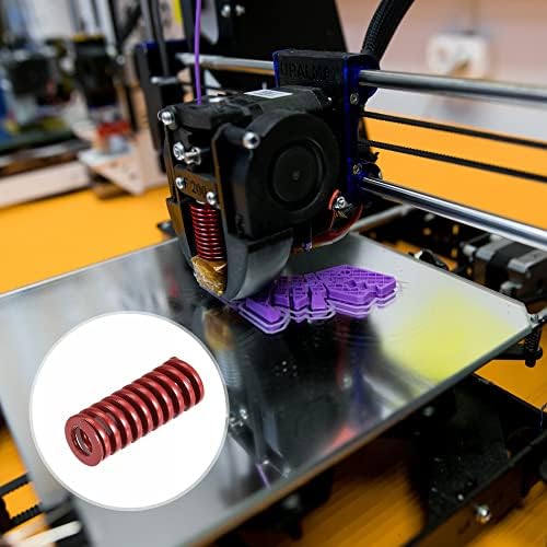 מדפסת תלת מימד של UXCell 3D קפיץ, 2 יחידות 10 ממ OD 25 ממ טולת ספירלה אורך העומס בינונית דחיסה עובש קפיצים