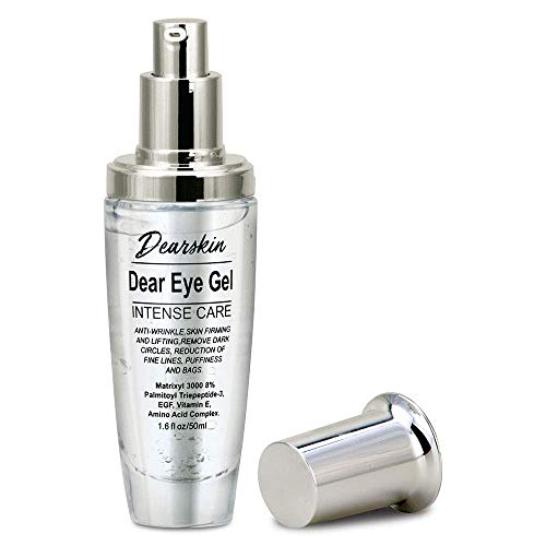 ג'ל עיניים של Dearskin לקמטים נפיחות - עיגולים כהים טיפול אנטי הזדקנות למסיר שקית הרמת עיניים מתחת לעיניים עם מטריקסיל