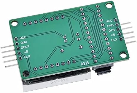 Hiigh 8x8 8 * 8 M-A-A-X-7219 DOT LED MODULE MODULE MCU LED LED מודול בקרה 5V ממשק מודול פלט קלט קתודה נפוצה 1 PCS