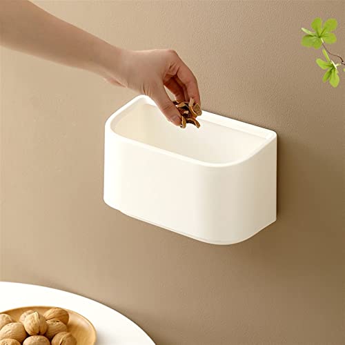 פח אשפה של Abecel, זבל רכוב על קיר במטבח פחית אמבטיה בית אמבטיה פנוי סל רקמות סל רקמות אין פח אשפה