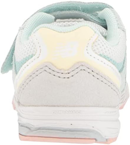 בנות תינוקות של איזון חדש 888 V2 נעלי ספורט וולאה, גלישה קלה/ערפל קיץ/לבן, 2 תינוקות