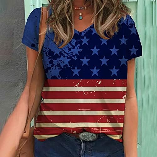 נערות נוער אמריקאיות פסים גרפיים גרפיים נ 'חולצות חולצות צוואר טשירט שרוול קצר סתיו סתיו סתיו קיץ 2023 בגדים 8o