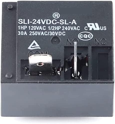 ממסר Gadulu 1PCS מעביר כוח SLI-05VDC-A-A SLI-12VDC-SL-A SLI-24VDC-SL-A 5V 12V 24V 30A HF2160 4PIN ממסר רב-מטרה ממסר
