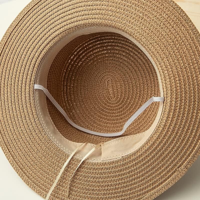 ZSEDP SEASIDE בסגנון קיץ נשים כובע כובע כובע כובע כובע חוף פנמה