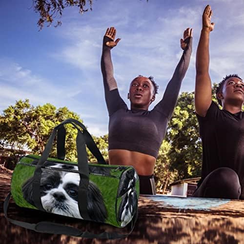 מאמקול שי טסו כלב גור תרמיל כתף לשאת תיק בד נסיעות תיק עבור חדר כושר ספורט ריקוד נסיעות סוף שבוע