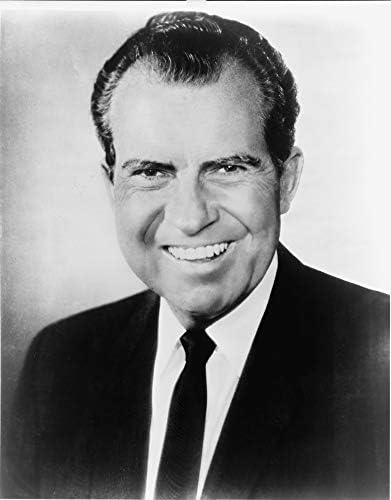 ריצ 'רד מ' ניקסון תצלום-יצירות אמנות היסטוריות משנת 1969-דיוקן נשיא ארצות הברית - - גלוס