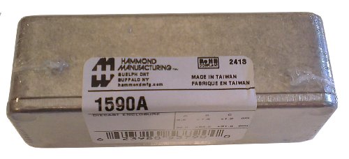 Hammond Manufacturing 1590a תיבת Diecast 3.6x1.5x1.1