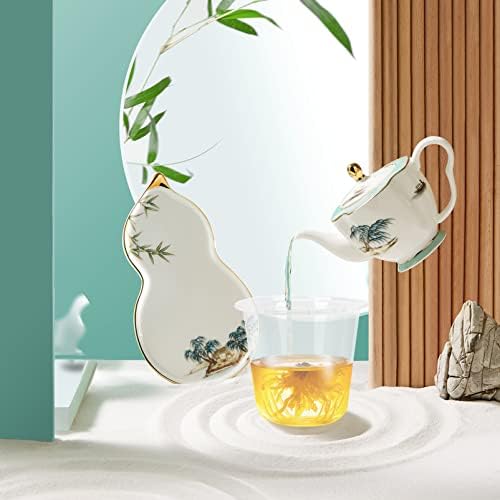 כוס זכוכית קאבילוק כוס זכוכית תה תה עם מכסה קומקום מכסה זכוכית תה רופף עלי פילטר מסנן קפה לשימוש חוזר מסננת מכונת