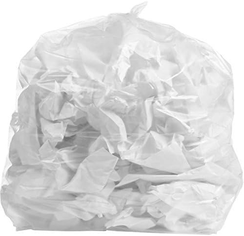 טחח פלסטיק 20-30 ליטר שקיות זבל: ברור, 1.5 מיל, 30x36, 100 שקיות.
