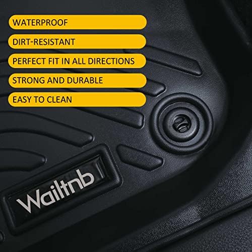 מחצלות רצפה Wailtnb מותאמות אישית לשנים 2011-2023 דודג 'מטען AWD/קרייזלר 300 AWD כל הגנת מזג האוויר TPE
