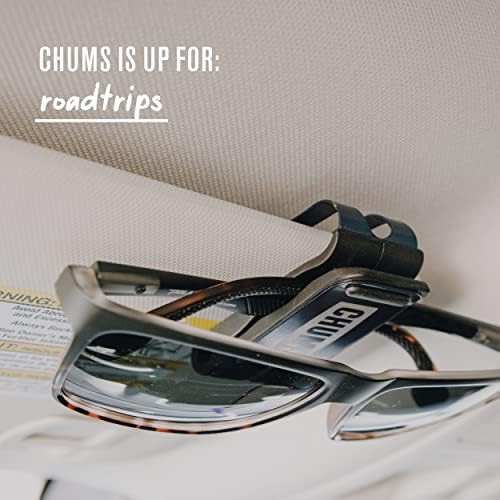 קליפ Classhopper Chums - מחזיק משקפי מגן שמש מתכת לרכבים - מכונית, משאית או משקפי שמש של SUV