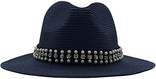 לרכוש נשים כובע פנמה כובעי שמש לקיץ לגברים כובע קש לחוף לבחירות כובע הגנה על UV