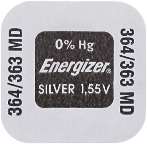 Energizer 364 363 סוללות שעון תחמוצת כסף SR621SW SR60