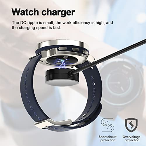 Moudoauer USB Watch Watch Charger כבל טעינה עבור Suunto 9 שיא 38 ממ אביזר שעון ספורט
