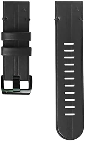 Buday QuickFit Watch Strap עבור Garmin Fenix ​​7 7x 6 6x Pro 5x 5 Plus 3HR 935 945 S60 Silicone עור מקורי שעון