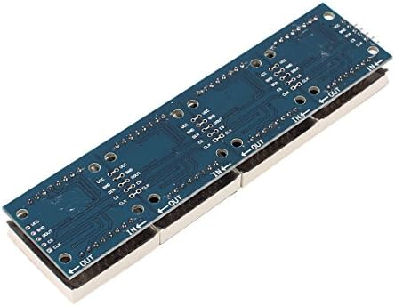 AEXIT BLUE 8 חומרה X 32 DOT MATRIX מסך LED תצוגת מודול חיישני לוח W CABLE
