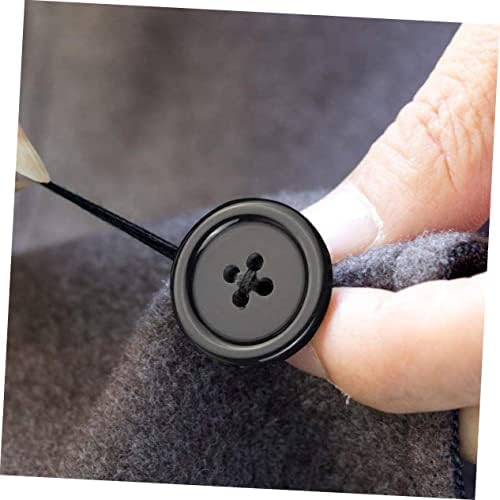 פבומוטו 6 קופסאות כפתורים שחור לבן כפתורי חולצה כפתורים פרה קוארטוס בלינג מעיל כפתור כפתור כפתורים חרוטים כפתורי מעיל DIY ציוד