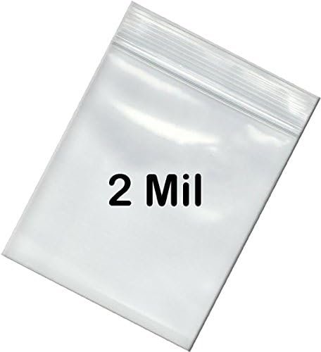 פינה 2 מיל 1.5 על 2 שקית חותמות מזומנים הניתנת לסגירה מחדש 1.5 על 2 תיק רילוקיישן - 500 ספירות