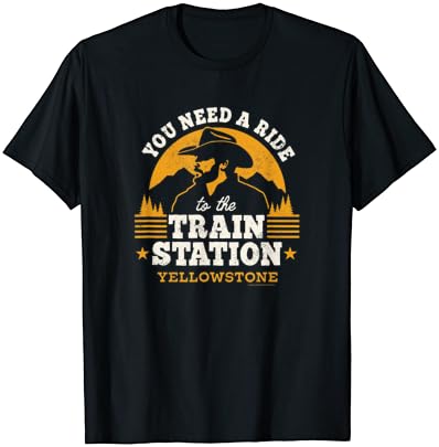 ילוסטון - אתה צריך טרמפ לתחנת הרכבת חולצה
