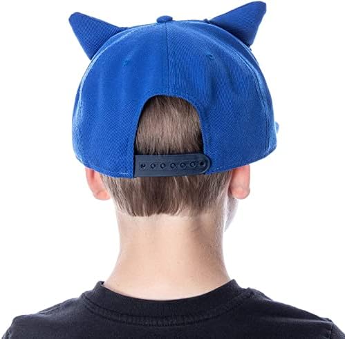 Yiopouimn כובע בייסבול מתכוונן לבנות בנות, ילדים תלת מימדי פנים ואוזניים כובע גיל 2-10