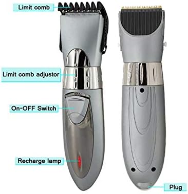 IRDFWH רחיץ שיער חשמלי גוזם נטען גברים נטענים כלים של גביעת שיער גילוח כלים מתכווננים ילדים מתכווננים