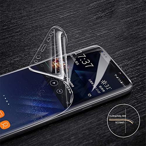 HLLEBW עבור Samsung Galaxy A51 A71 A50 A70 A51 A71 A70S A80, 2in1 מסך מסך הידרוג'ל מגן על מסך מגן עדשות מגן