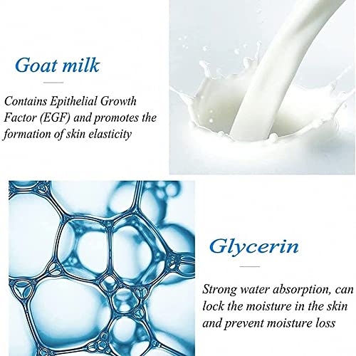 עיזים חלב צוואר מסכה, פרימיום עיזים חלב קולגן מיצוק צוואר מסכה, נגד קמטים קולגן צוואר מיצוק מסכה, עיזים חלב קולגן