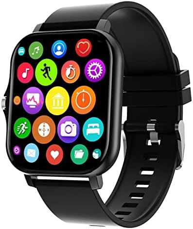 שעון חכם של BZDZMQM לאייפון אנדרואיד, התקשרו/שיחת Bluetooth, 1.7 אינץ